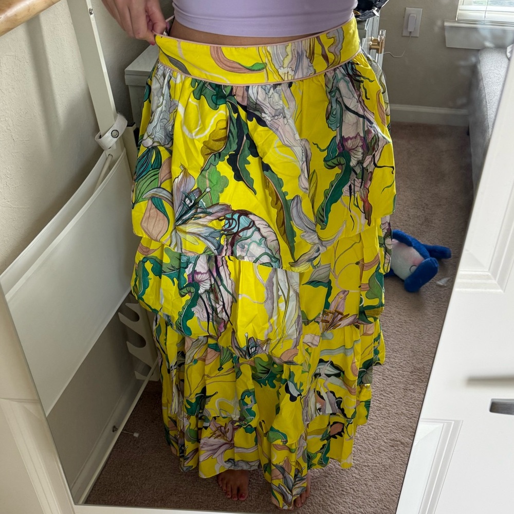 NWT FARM Rio Jellyfish Maxi Skirt, M - Picture 7 of 7